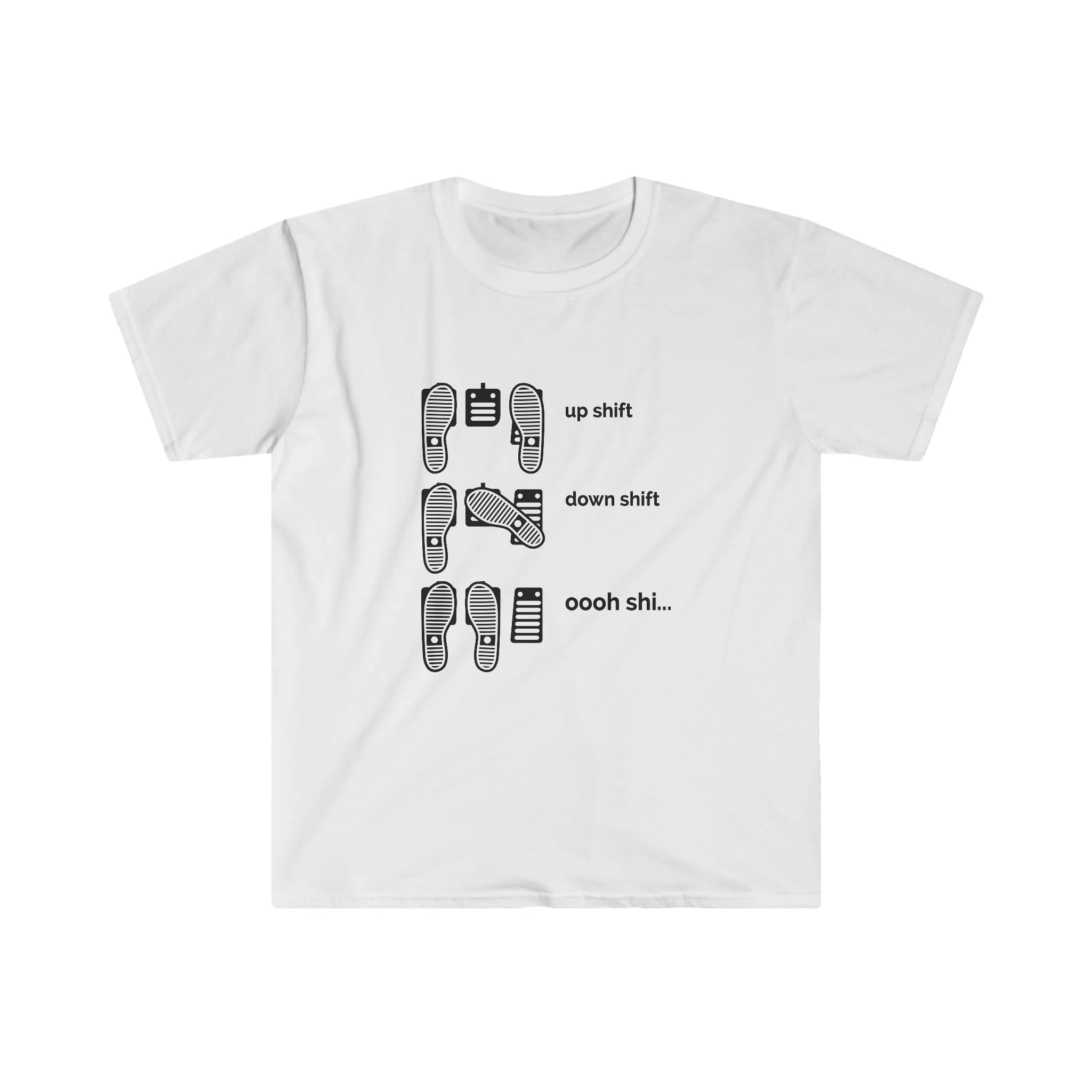 Heel Toe Rev Match T-Shirt | Manual Car Enthusiast Gift