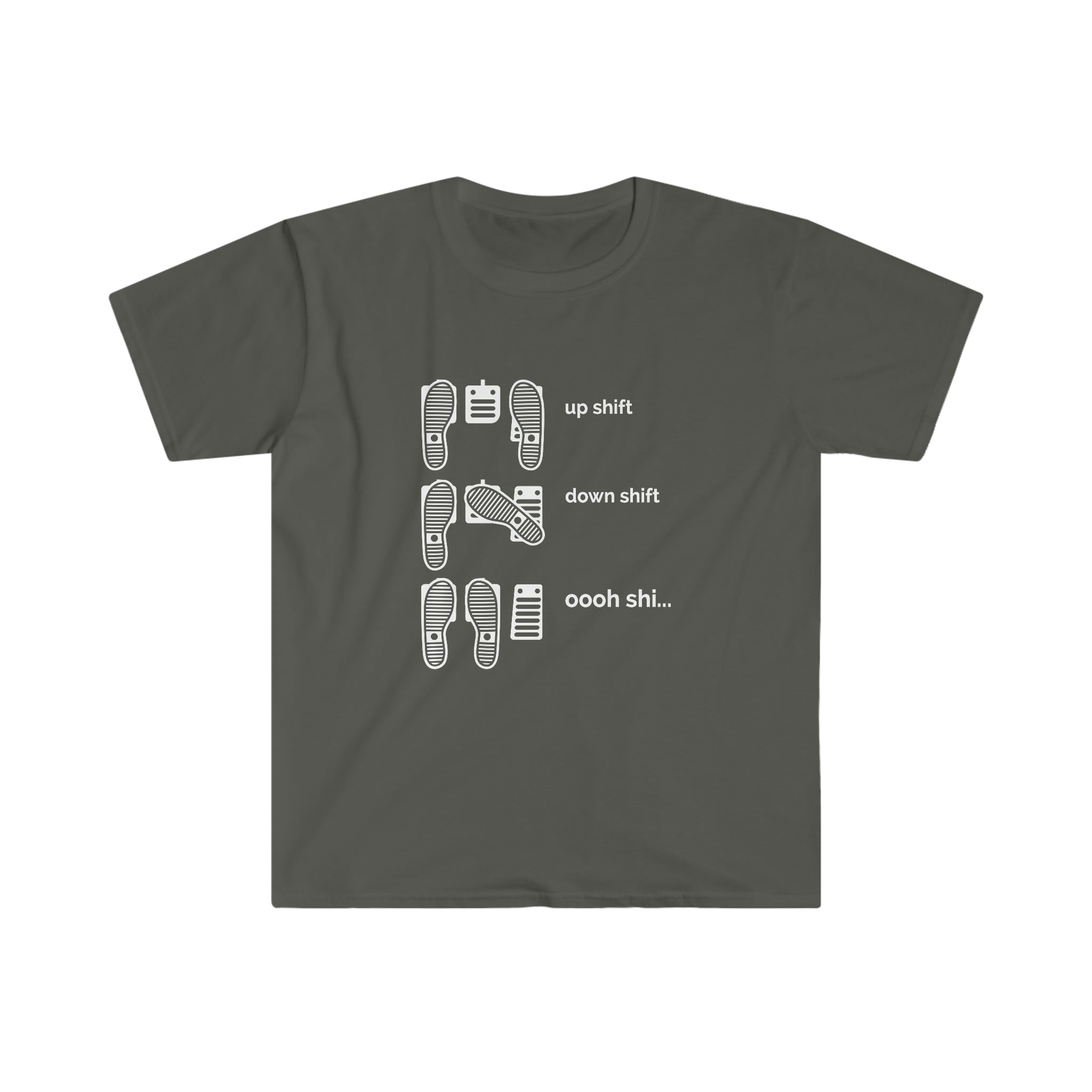 Heel Toe Rev Match T-Shirt | Manual Car Enthusiast Gift