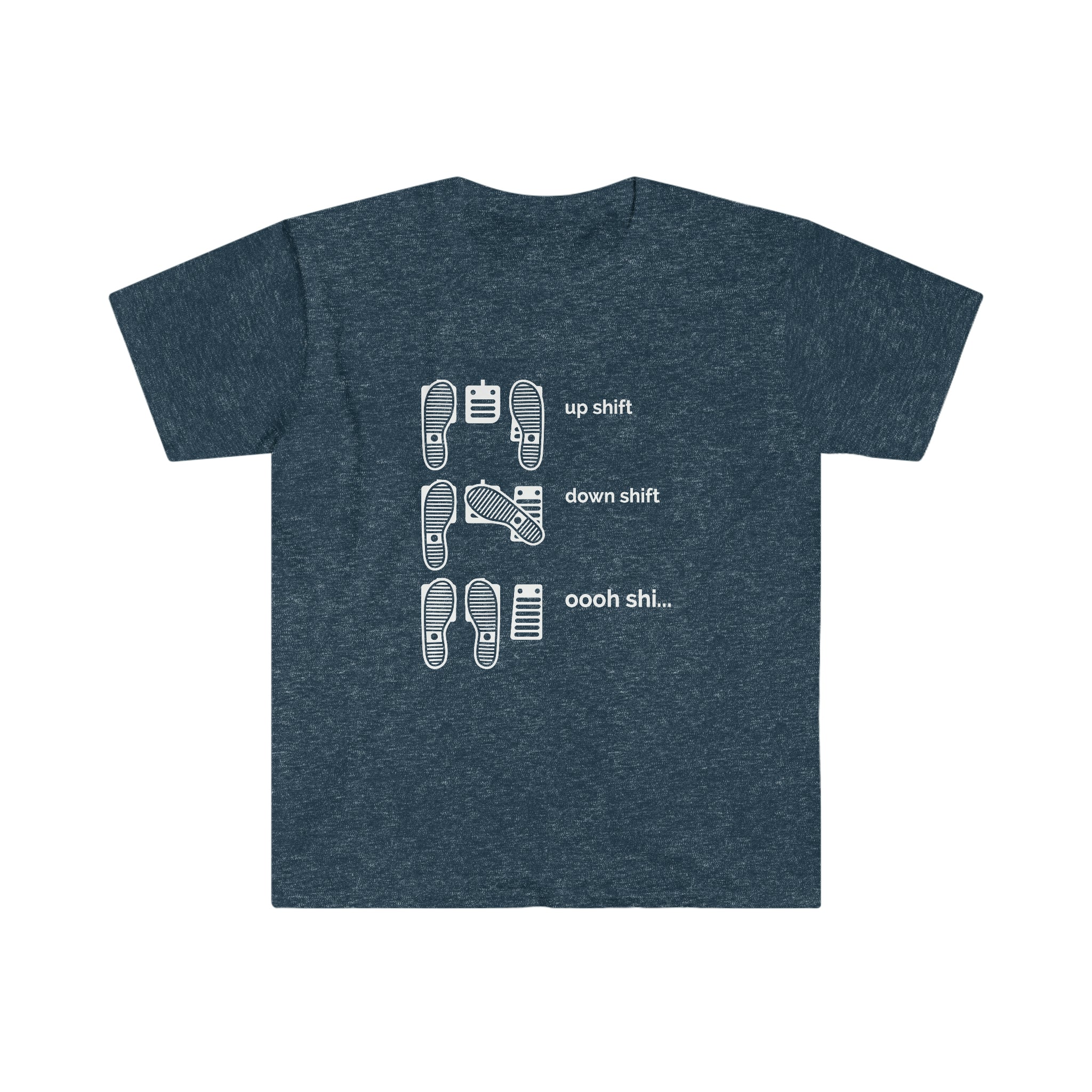 Heel Toe Rev Match T-Shirt | Manual Car Enthusiast Gift