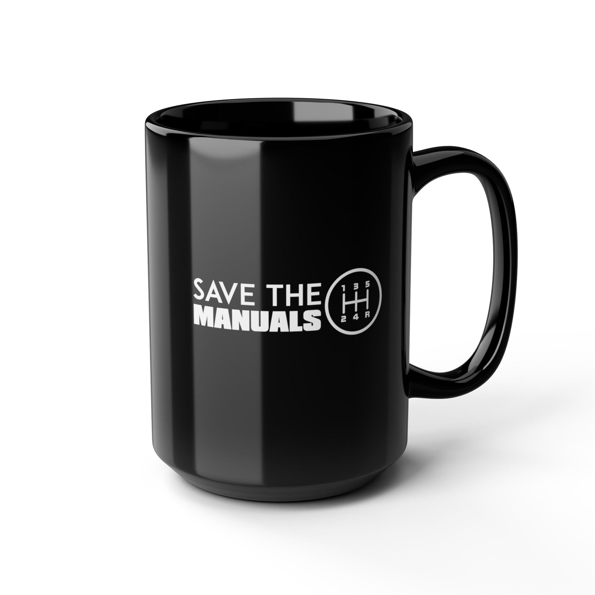 Save The Manuals Car Mug