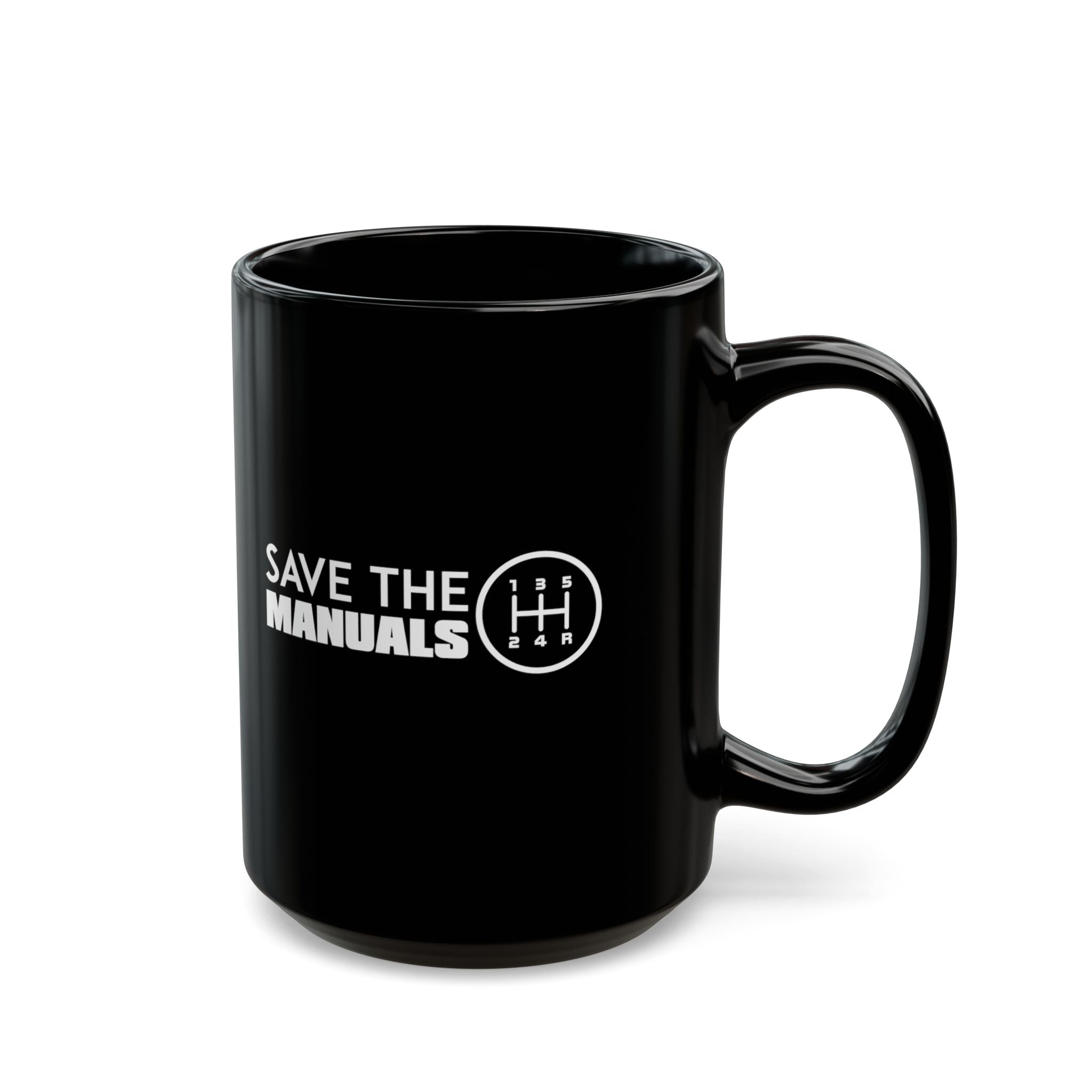 Save The Manuals Car Mug