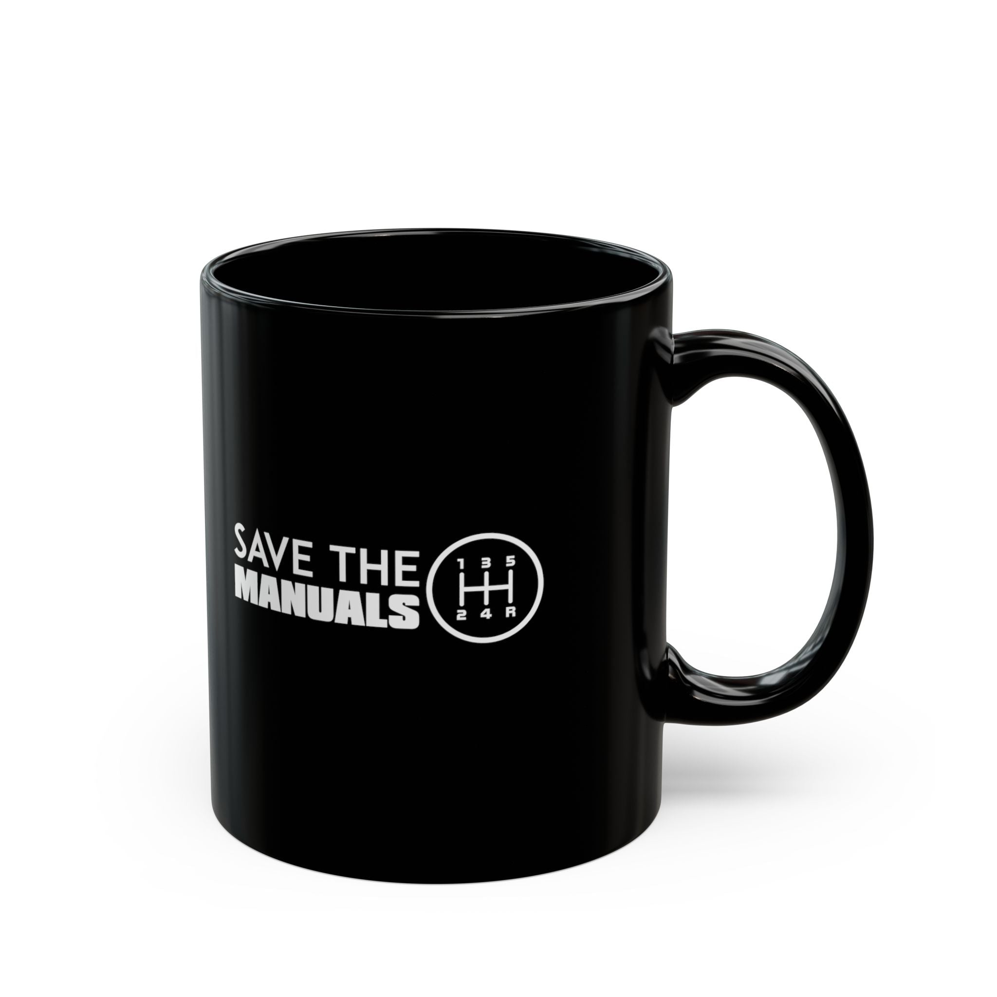 Save The Manuals Car Mug