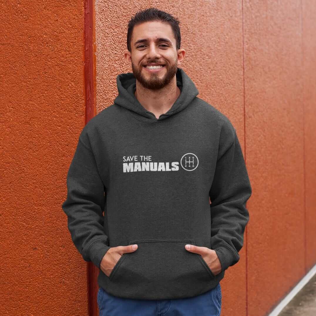 Save the Manuals Funny Manual Car Hoodie