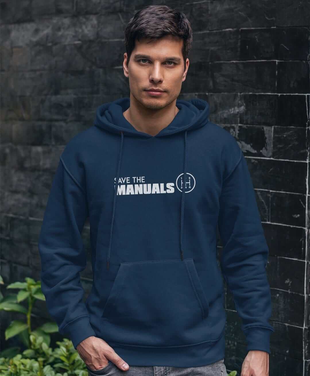 Save the Manuals Funny Manual Car Hoodie