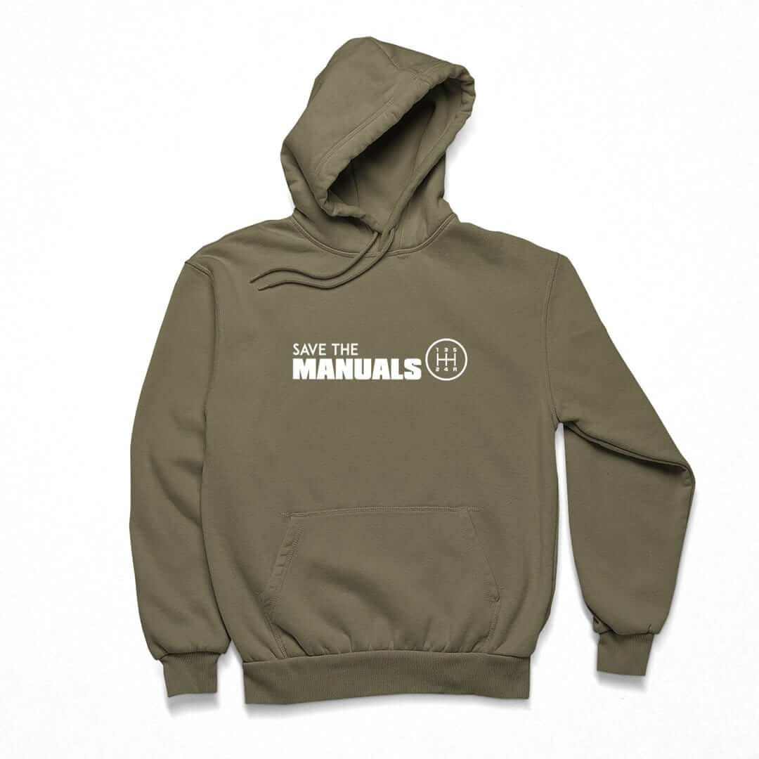 Save the Manuals Funny Manual Car Hoodie