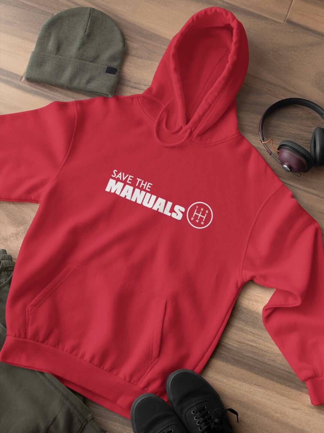 Save the Manuals Funny Manual Car Hoodie