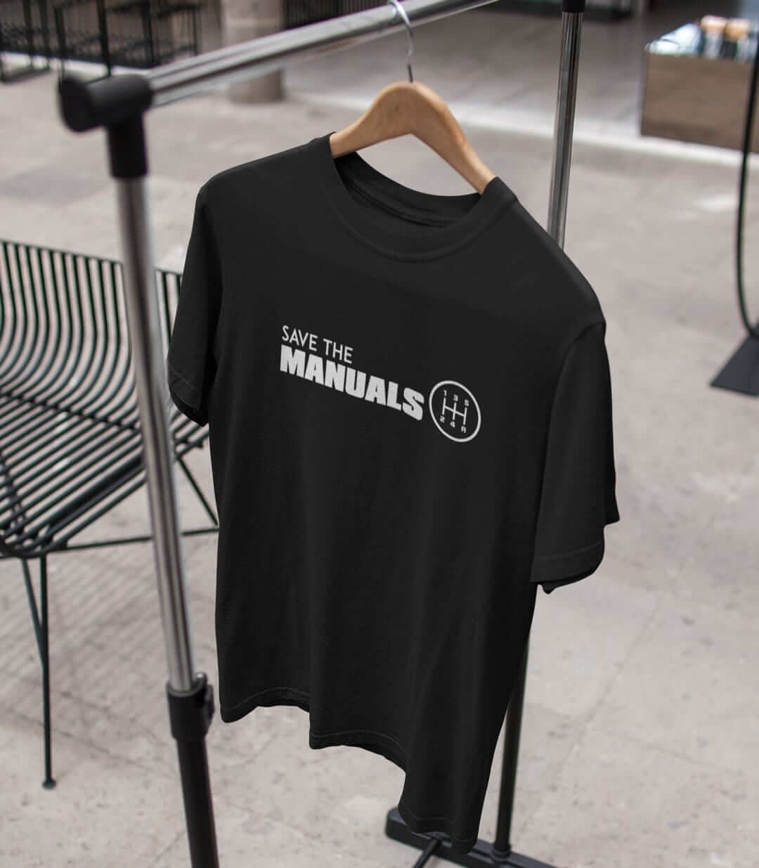 Save the Manuals Car T-Shirt