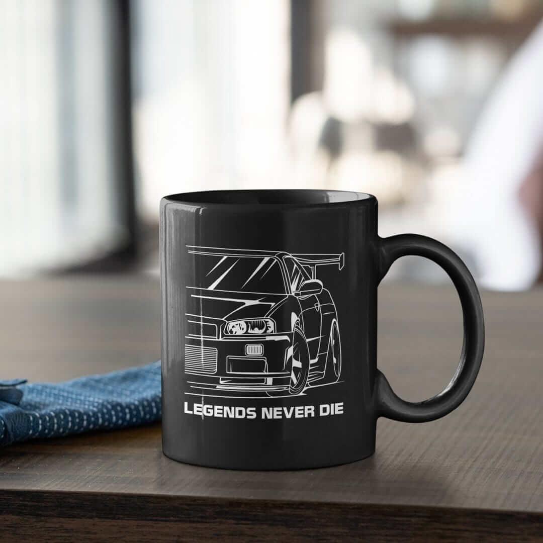 R34 Skyline GTR Coffee Mug | Legends Never Die