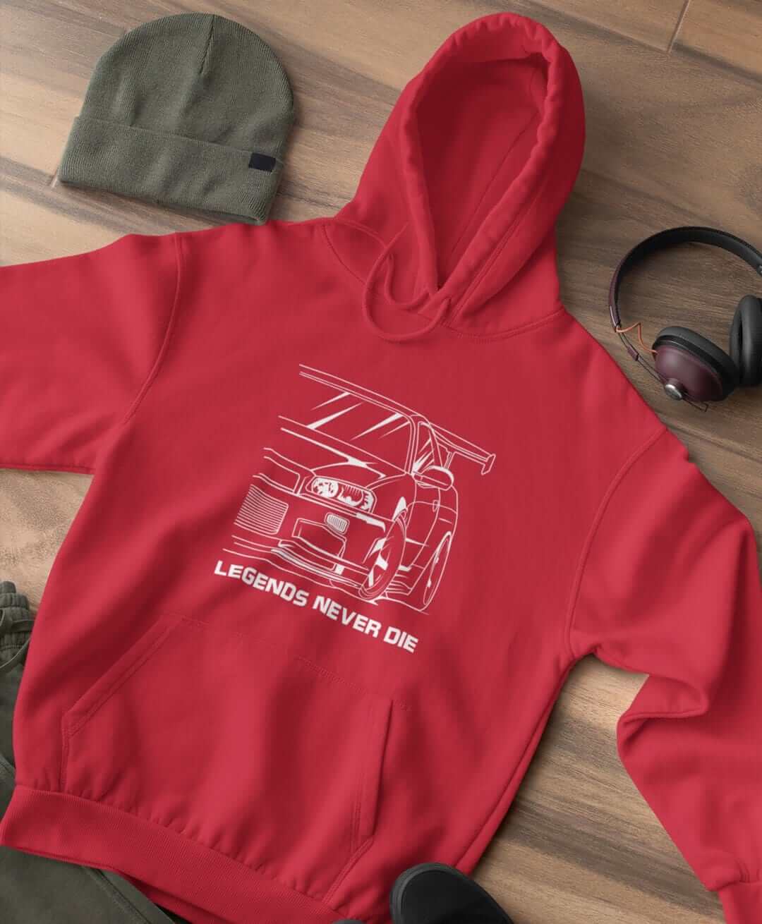 R34 GTR RB26 Legends Never Die JDM Car Hoodie