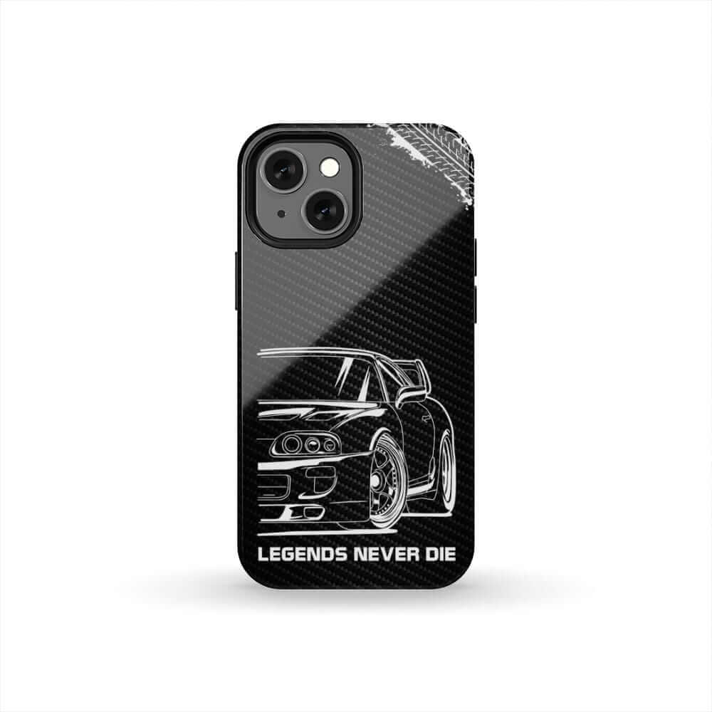 MKIV A80 Supra 2JZ Legends Never Die Tough Phone Case | JDM Car Gift