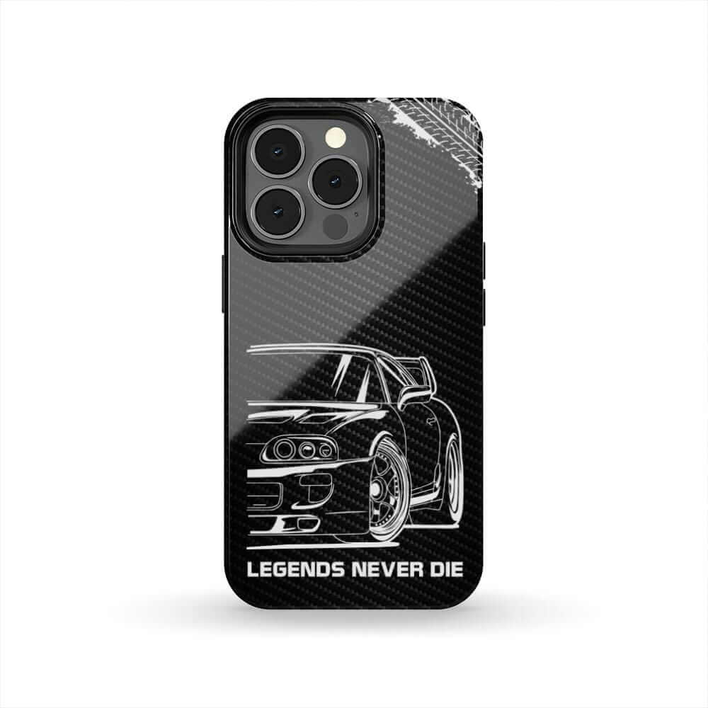 MKIV A80 Supra 2JZ Legends Never Die Tough Phone Case | JDM Car Gift