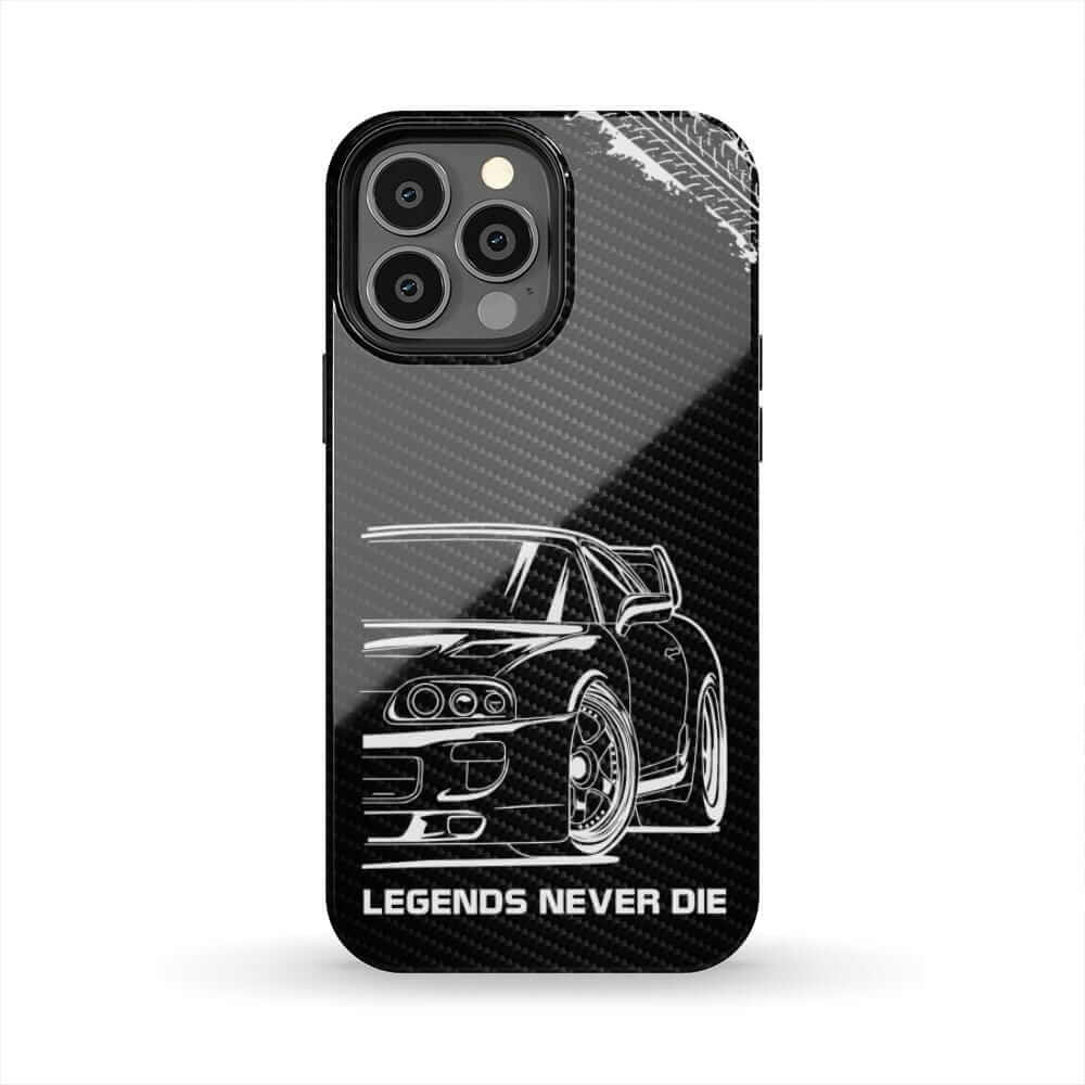 MKIV A80 Supra 2JZ Legends Never Die Tough Phone Case | JDM Car Gift