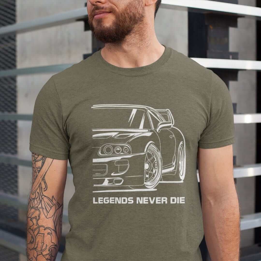 MKIV 2JZ Legends Never Die JDM T-Shirt