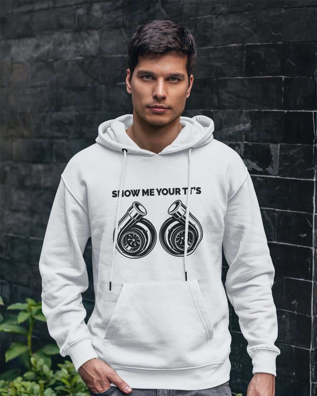 Show Me Your TT's Funny Twin Turbo Car Hoodie