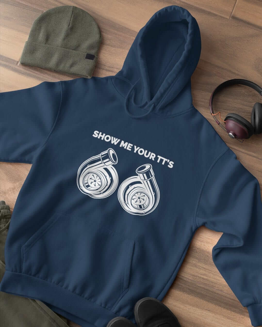Show Me Your TT's Funny Twin Turbo Car Hoodie