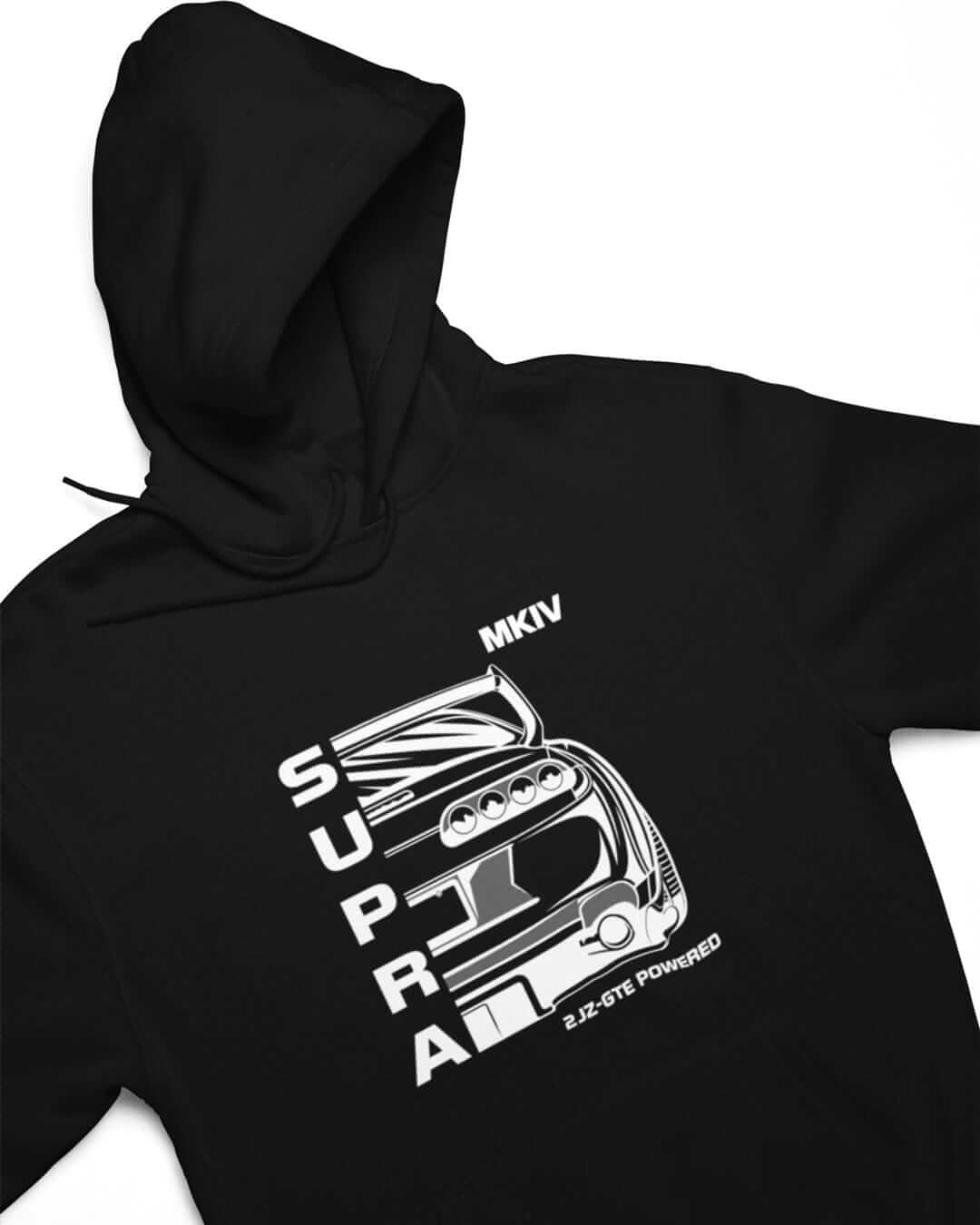 MKIV Supra 2JZ Back Print JDM Car Hoodie