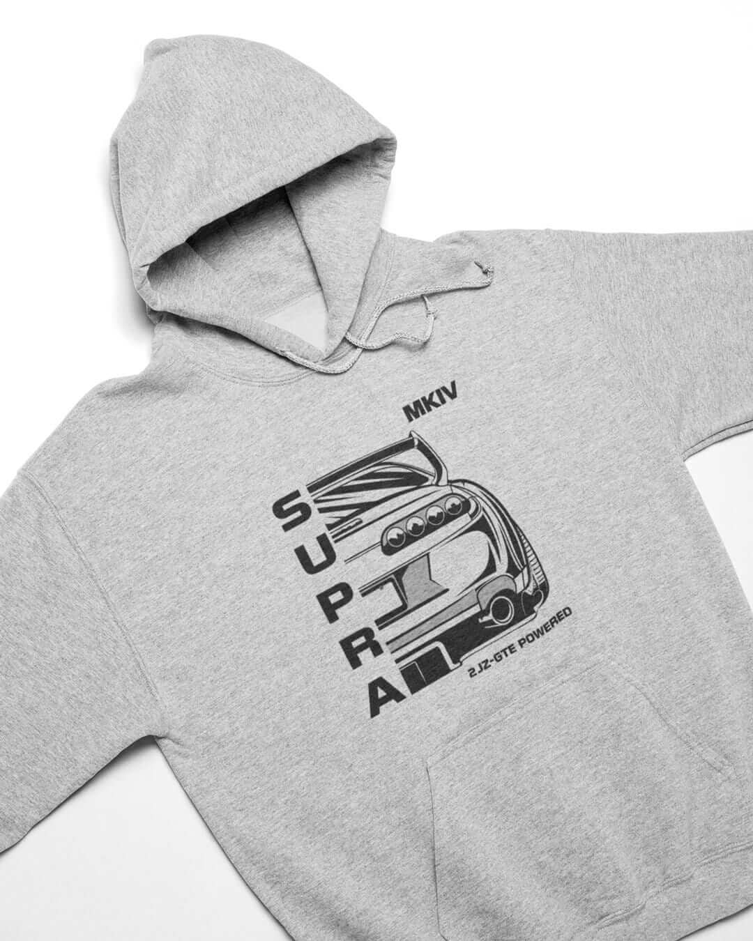 MKIV Supra 2JZ Back Print JDM Car Hoodie