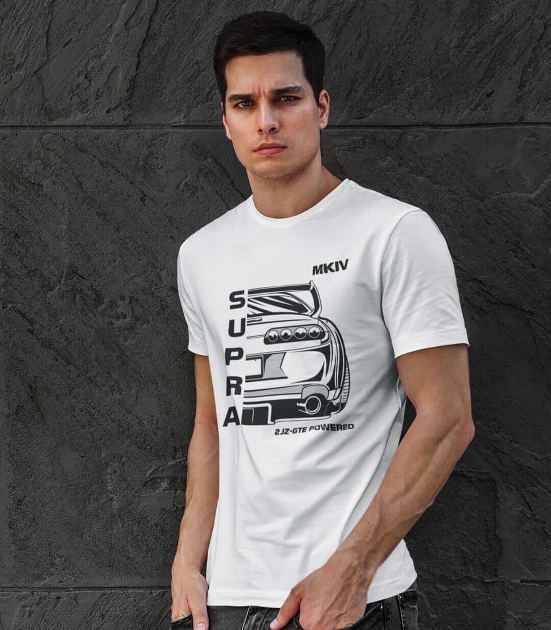 MKIV 2JZ Sports Car Rear View JDM T-Shirt