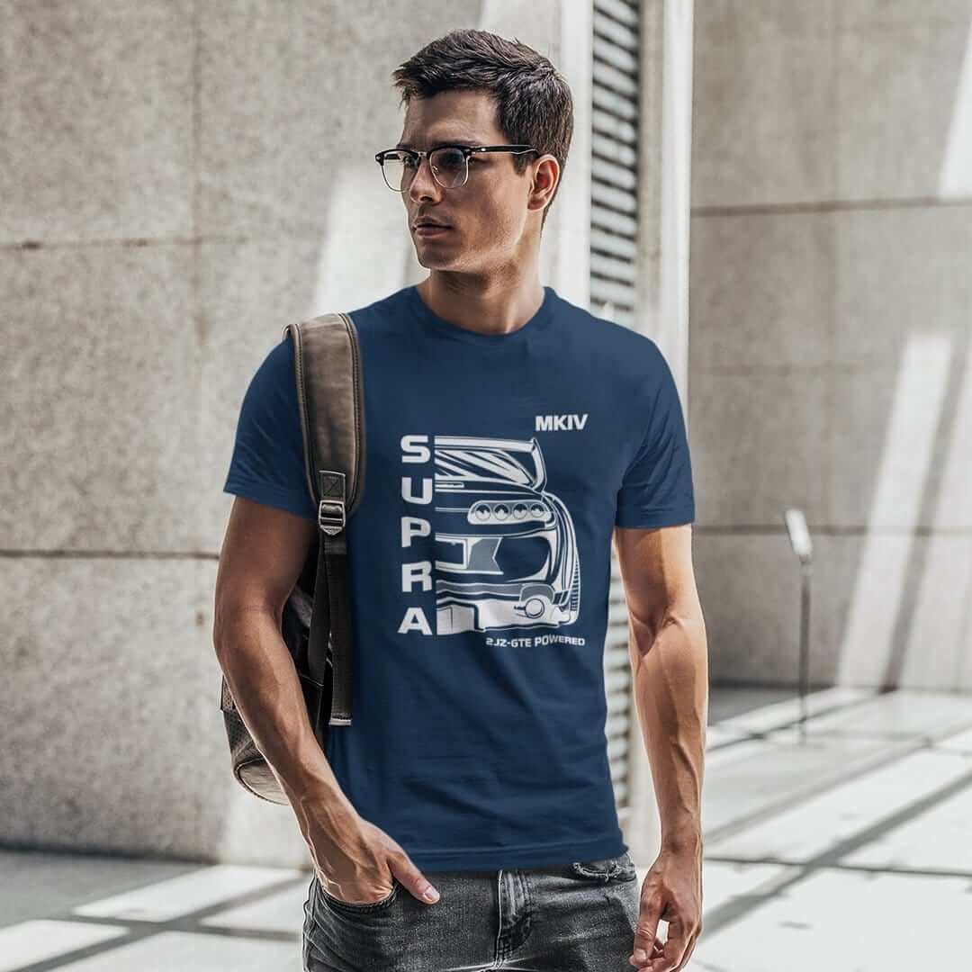 MKIV 2JZ Sports Car Rear View JDM T-Shirt