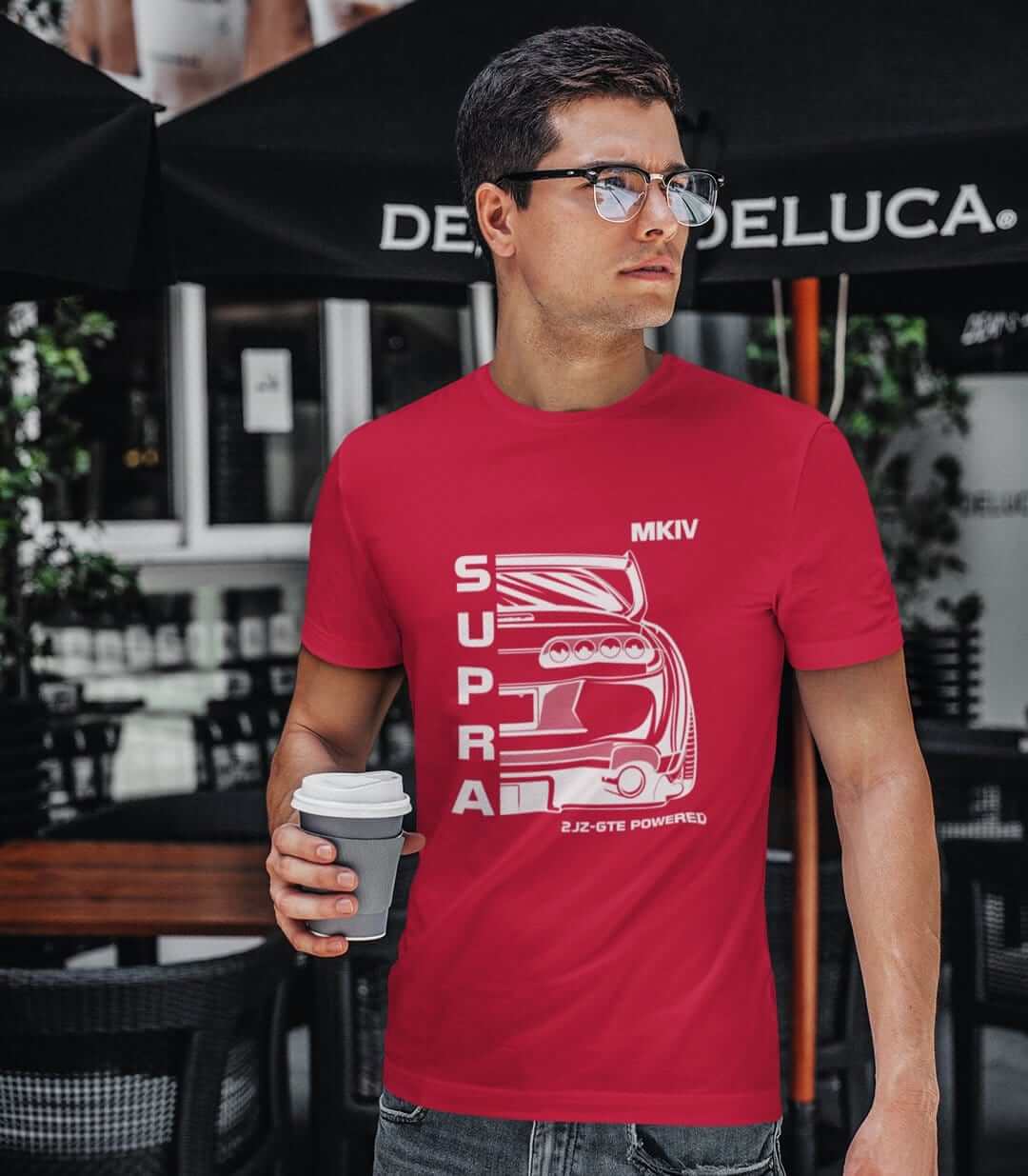 MKIV 2JZ Sports Car Rear View JDM T-Shirt