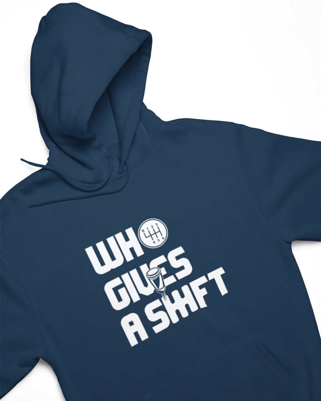 Who Gives a Shift Funny Car Enthusiast Hoodie