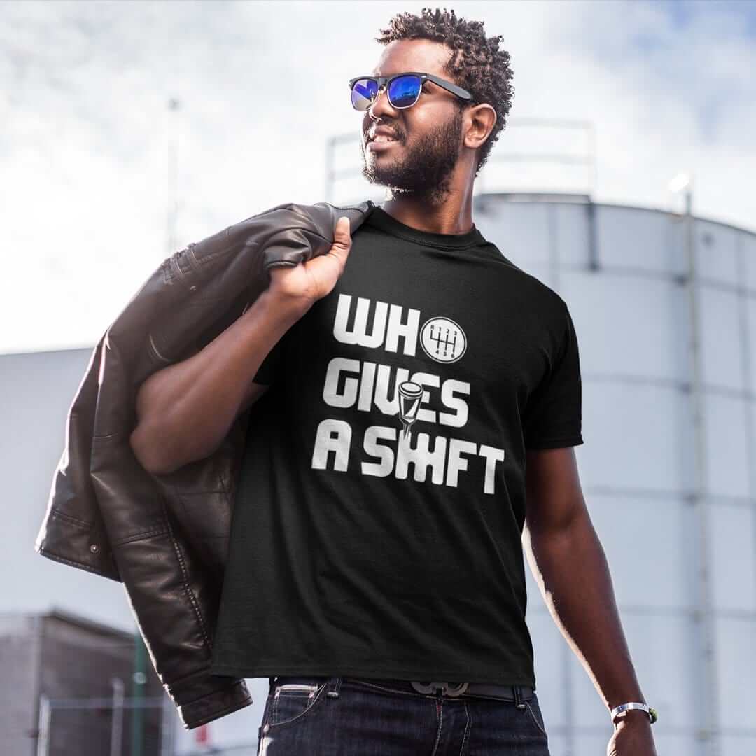 Who Gives a Shift Car T-Shirt