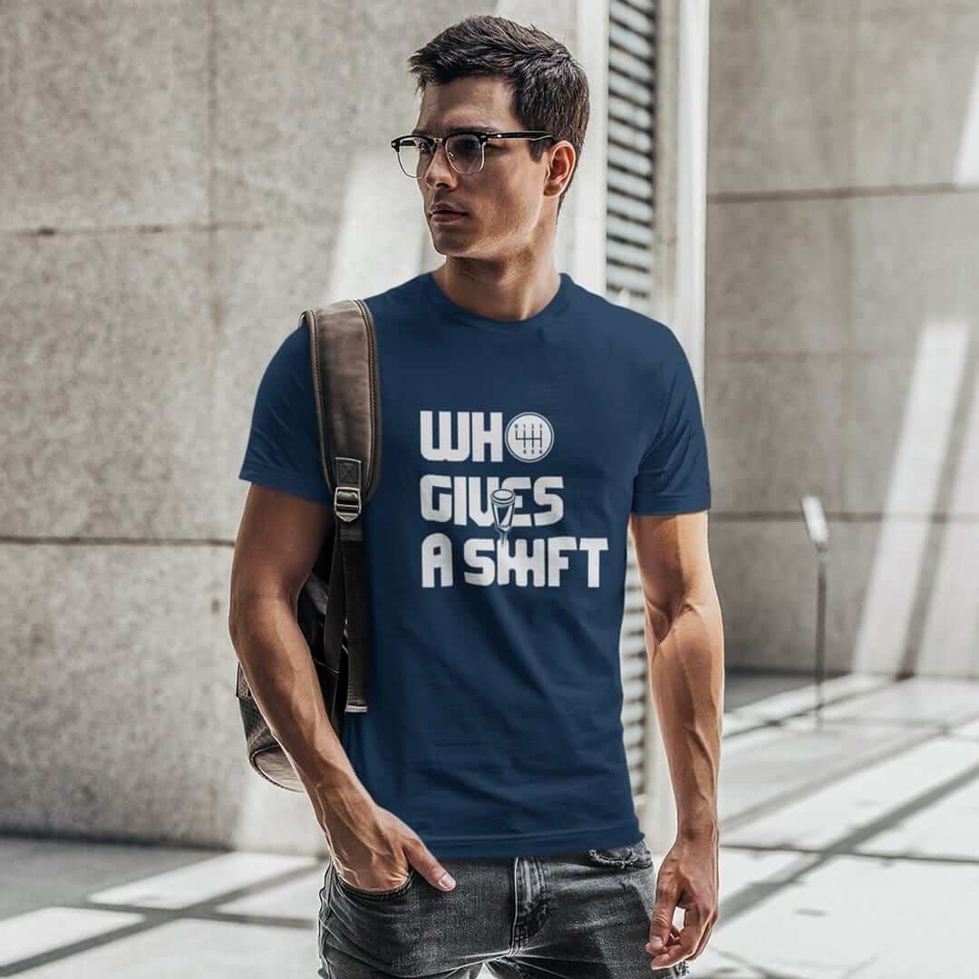 Who Gives a Shift Car T-Shirt