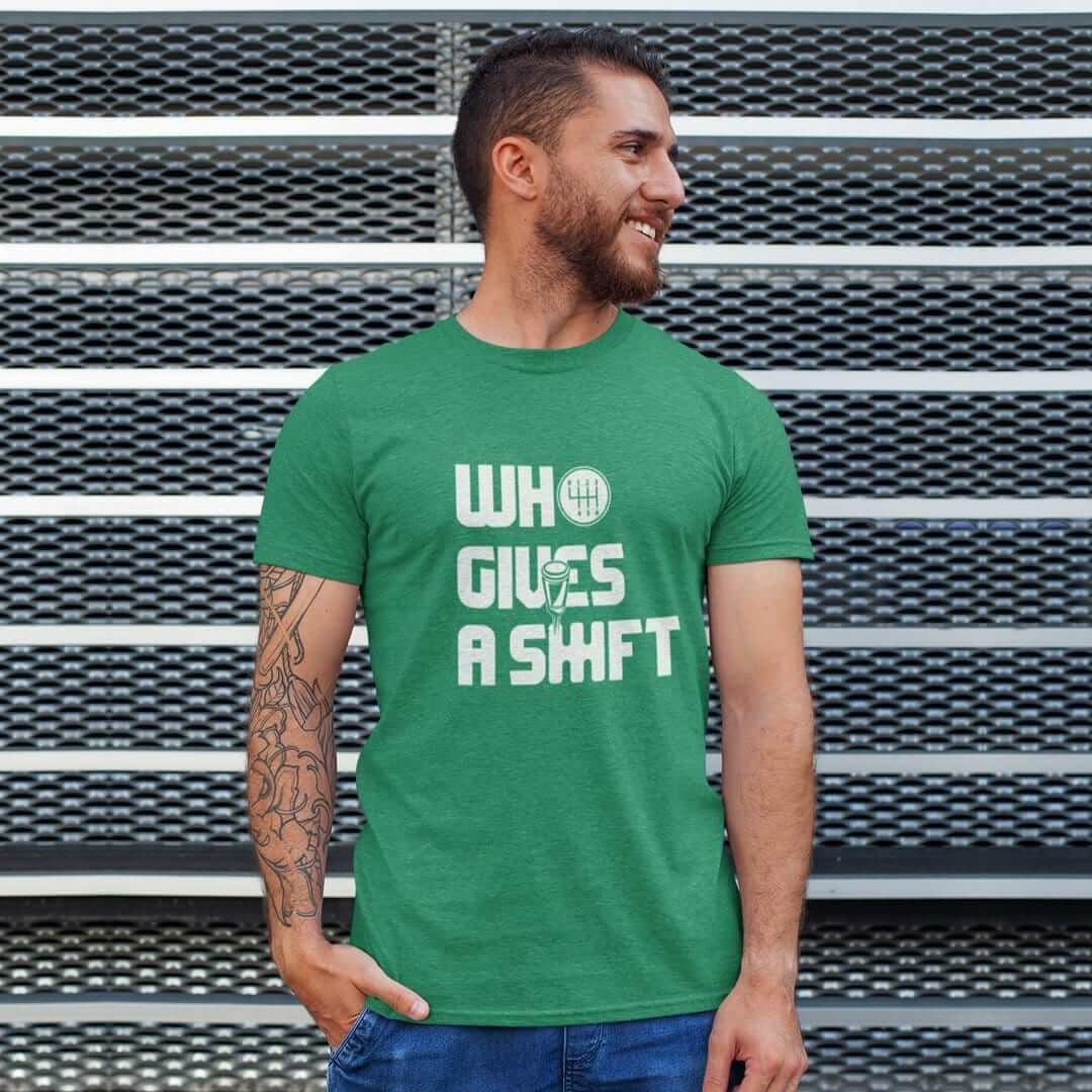 Who Gives a Shift Car T-Shirt
