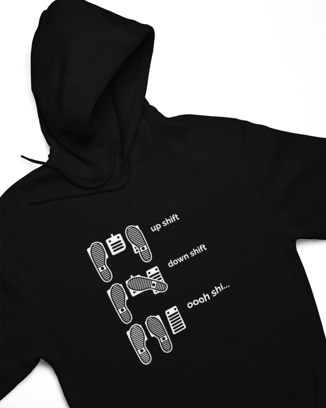 Heel Toe Rev Match Hoodie | Manual Transmission Car Gift