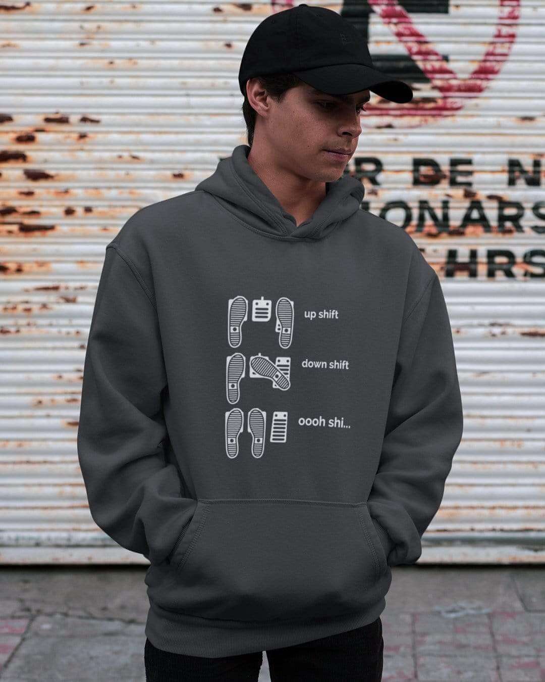 Heel Toe Rev Match Hoodie | Manual Transmission Car Gift
