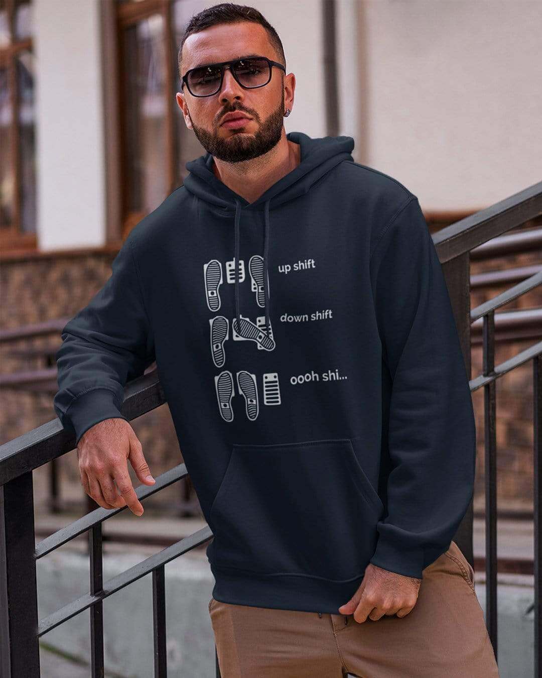 Heel Toe Rev Match Hoodie | Manual Transmission Car Gift