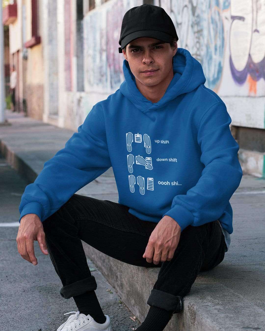 Heel Toe Rev Match Hoodie | Manual Transmission Car Gift