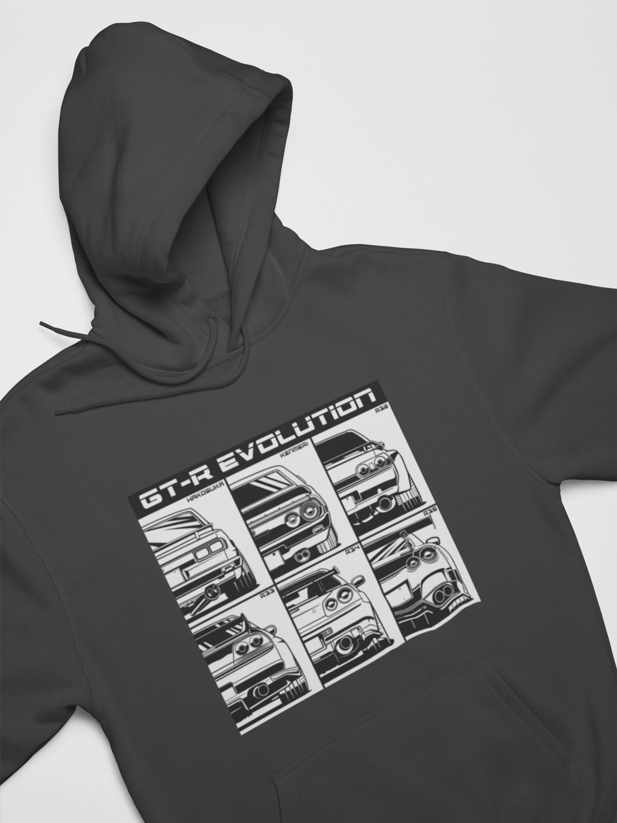 GTR Generations Evolution JDM Legend Car Hoodie