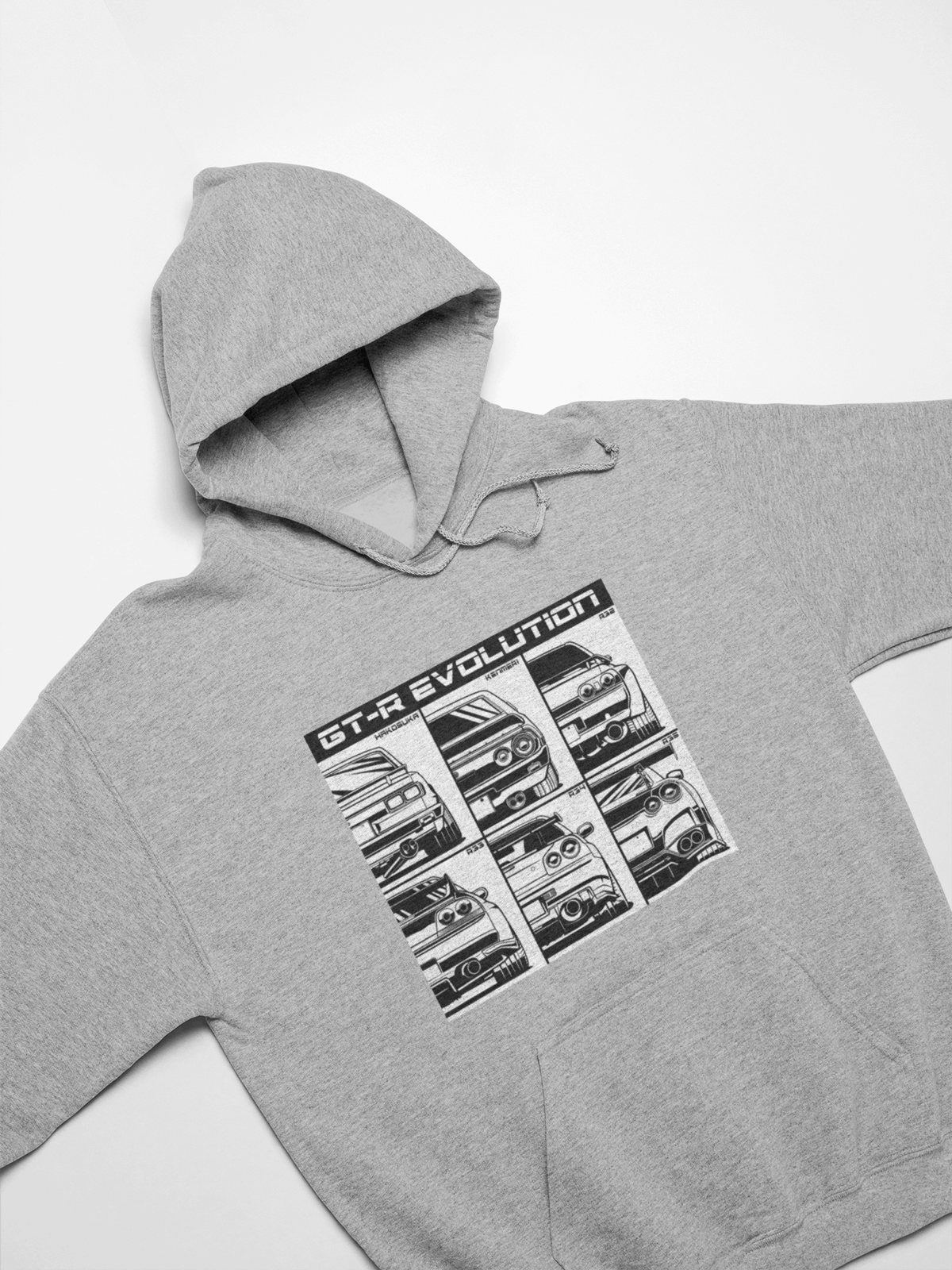 GTR Generations Evolution JDM Legend Car Hoodie