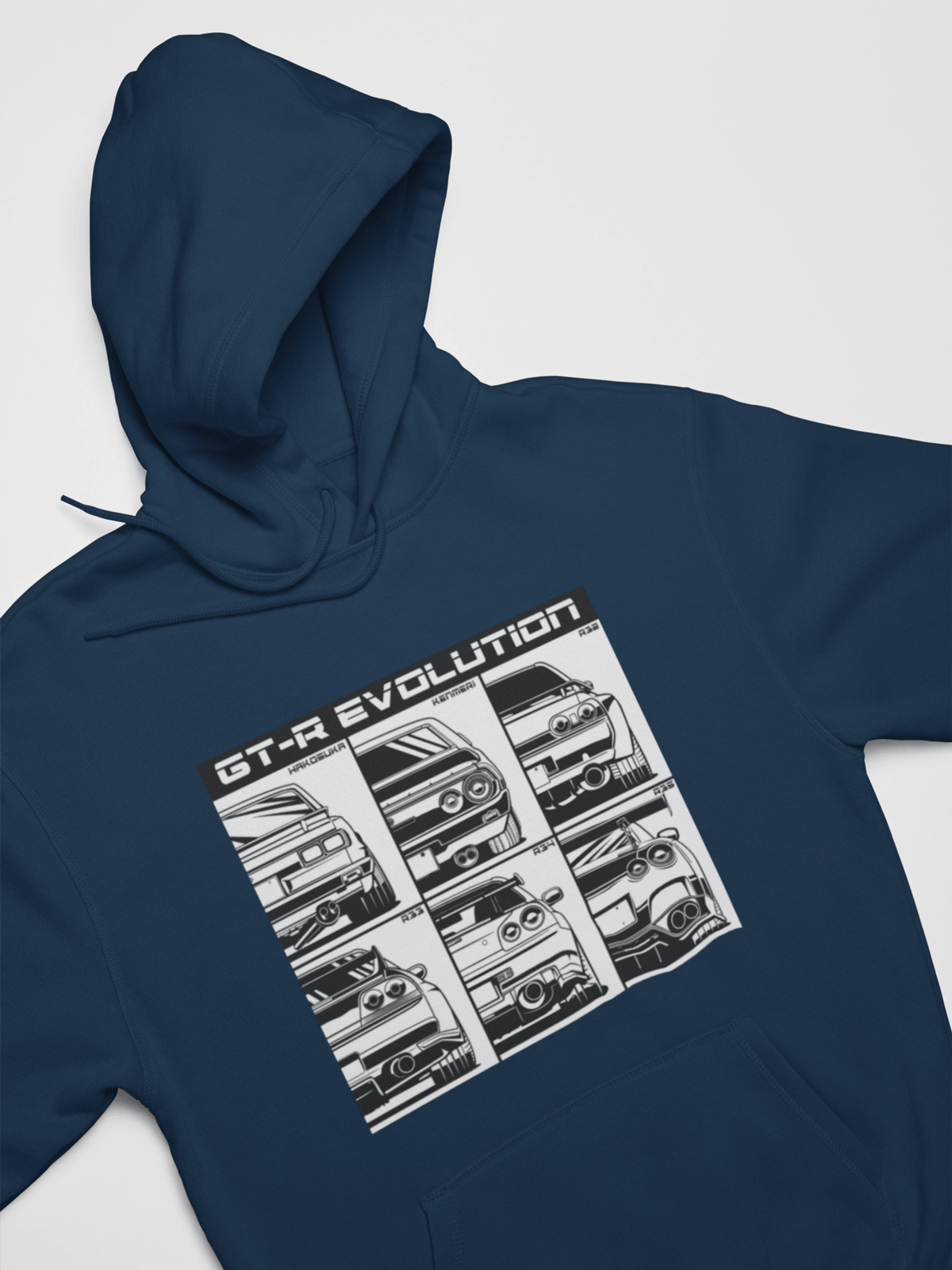 GTR Generations Evolution JDM Legend Car Hoodie