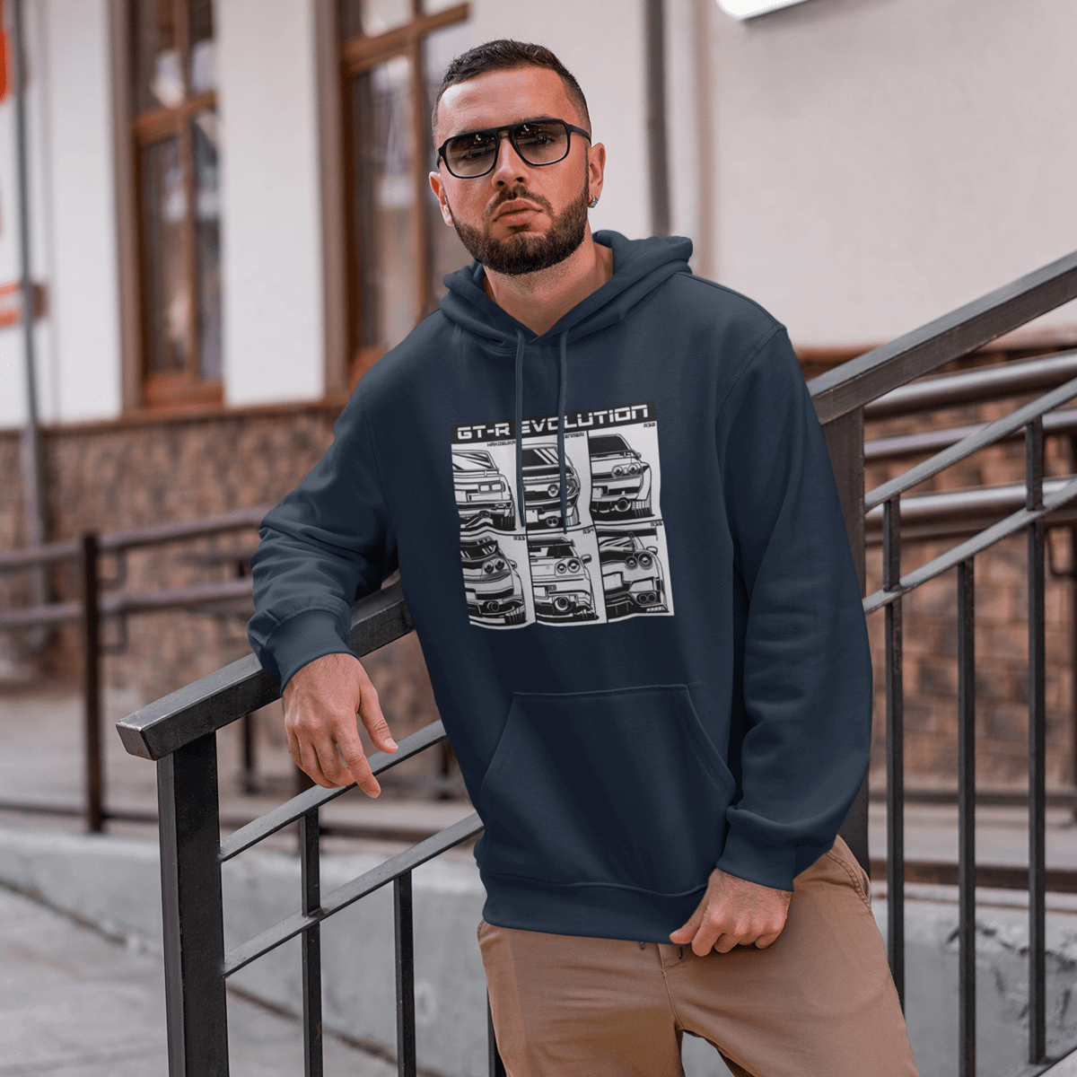GTR Generations Evolution JDM Legend Car Hoodie