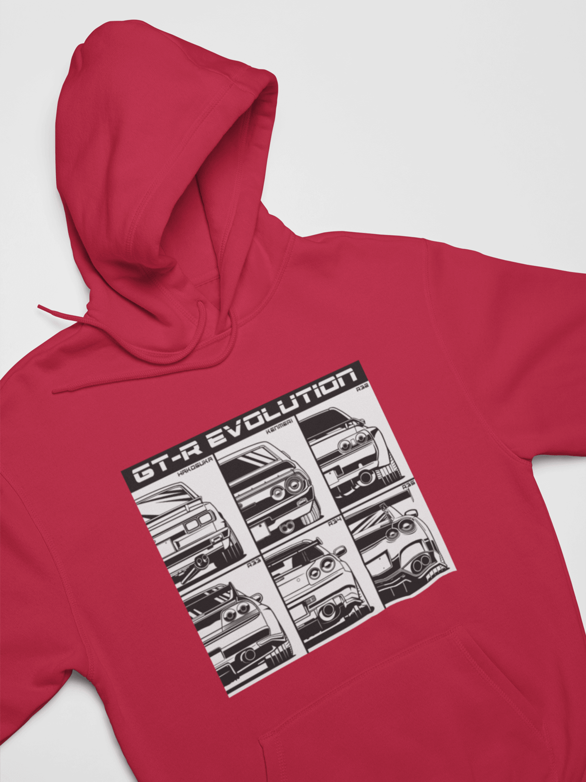 GTR Generations Evolution JDM Legend Car Hoodie