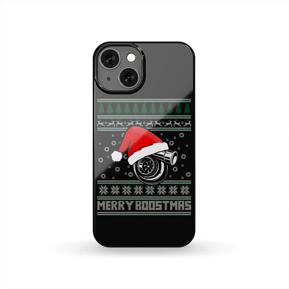 Merry Boostmas Turbo JDM Christmas Car Phone Case | Car Guy Xmas Gift