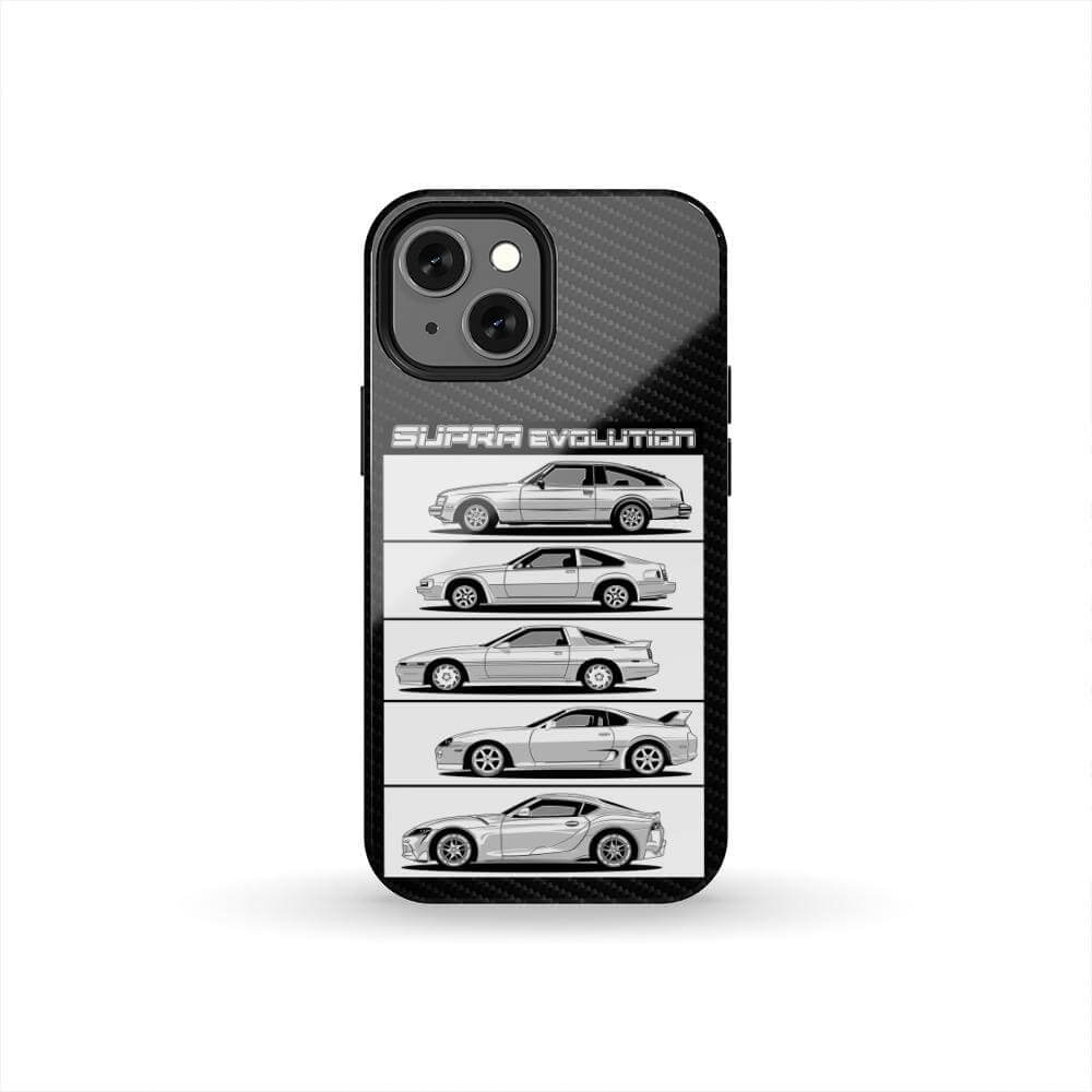Supra Evolution A60 A70 A80 A90 Tough Phone Case | JDM Car Guy Gift