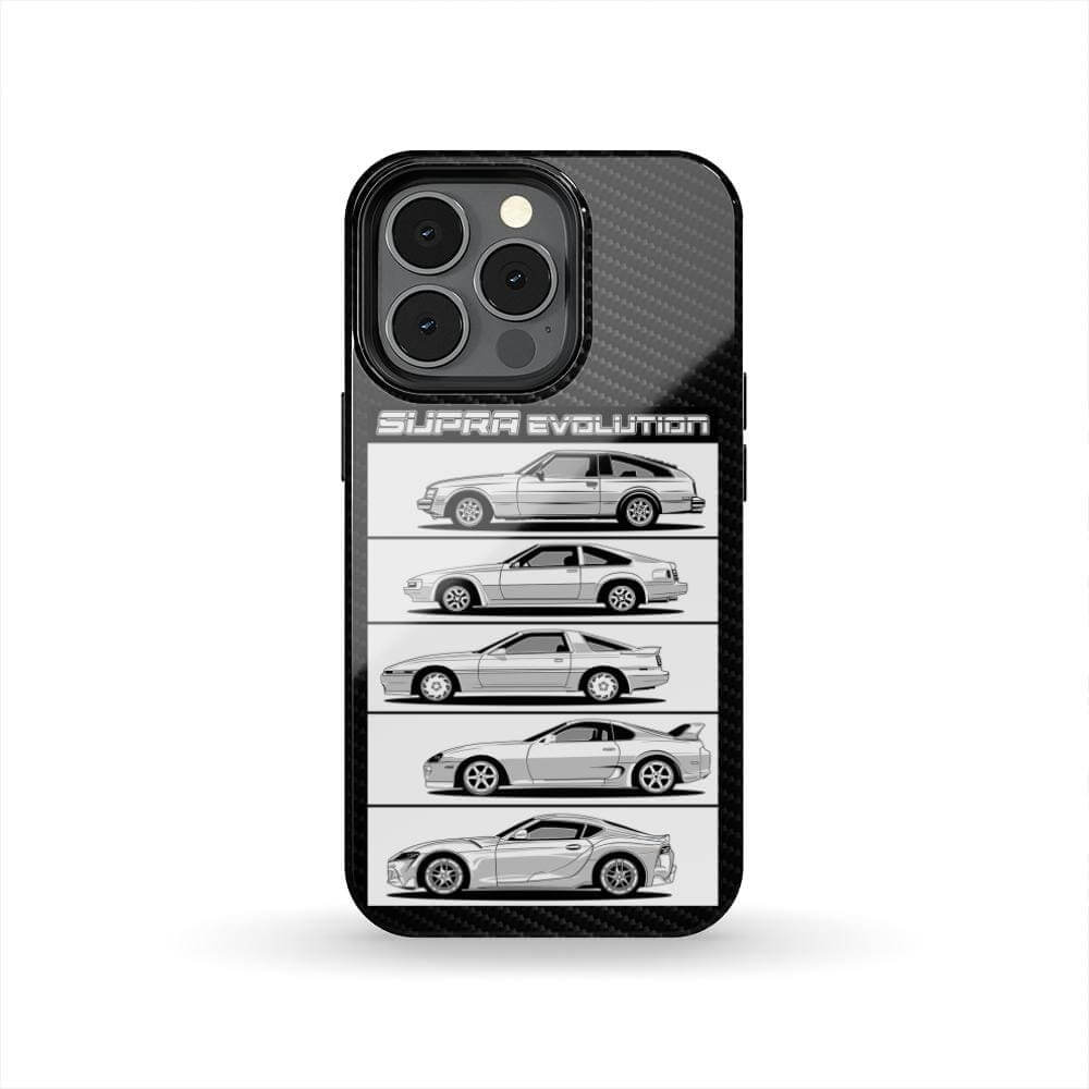 Supra Evolution A60 A70 A80 A90 Tough Phone Case | JDM Car Guy Gift
