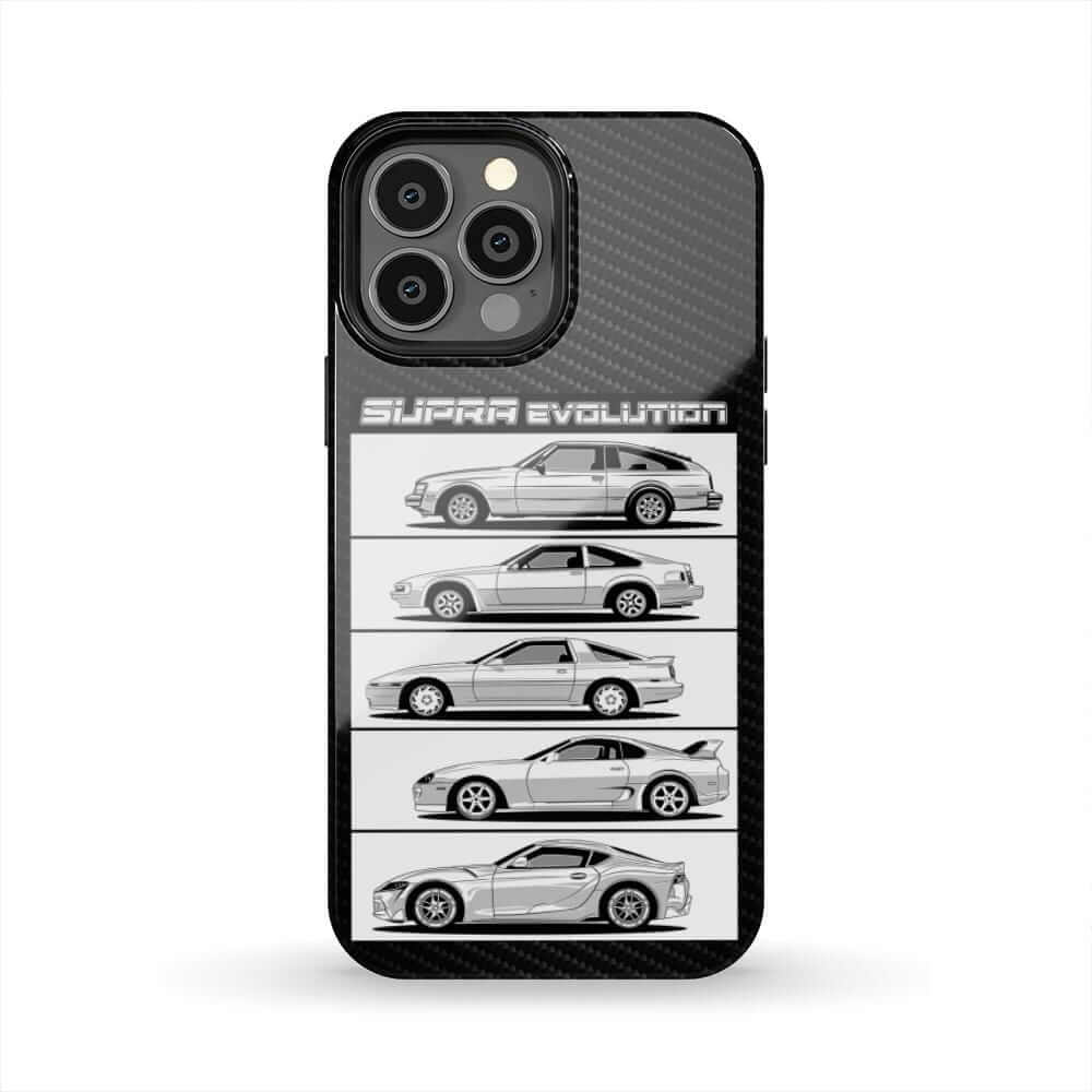 Supra Evolution A60 A70 A80 A90 Tough Phone Case | JDM Car Guy Gift