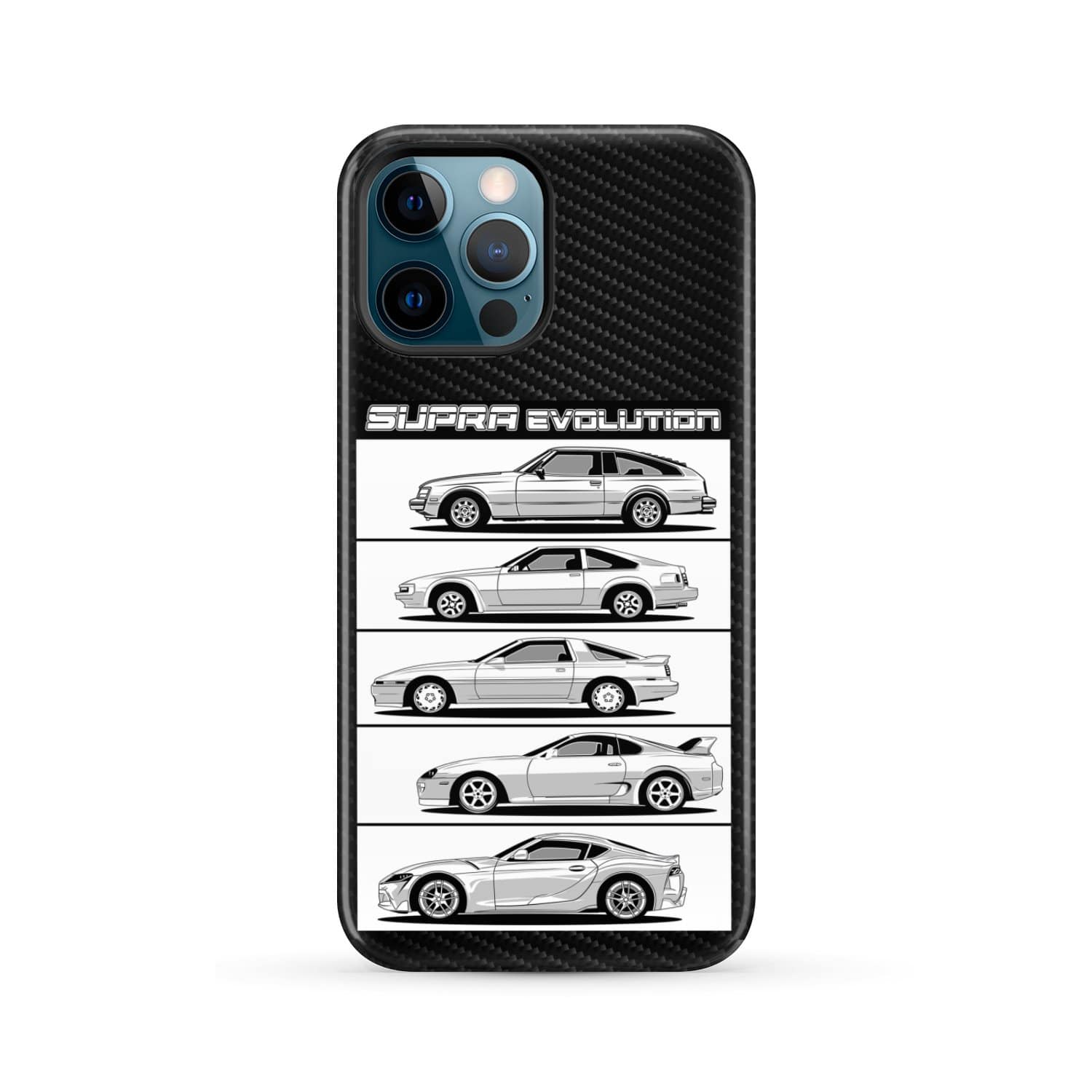 Supra Evolution A60 A70 A80 A90 Tough Phone Case | JDM Car Guy Gift