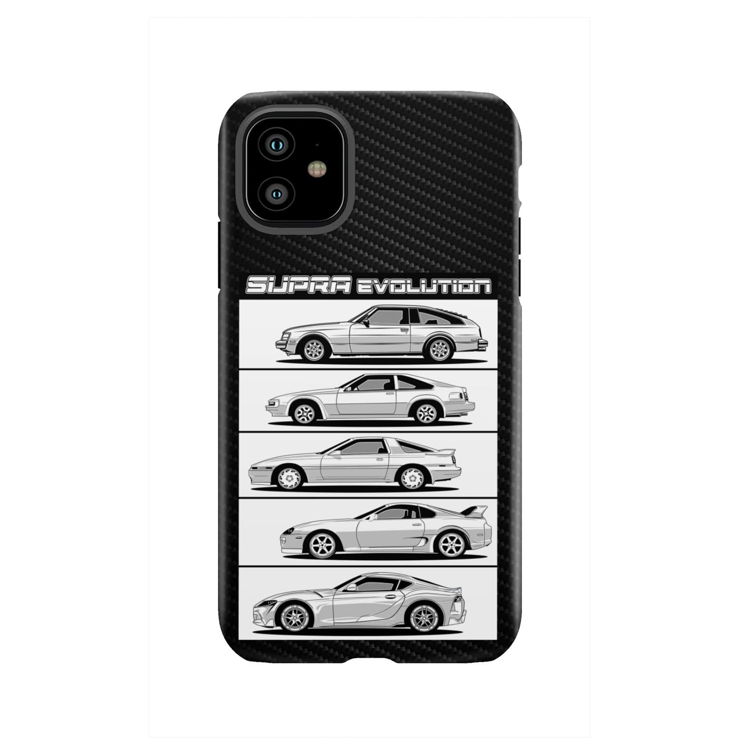 Supra Evolution A60 A70 A80 A90 Tough Phone Case | JDM Car Guy Gift