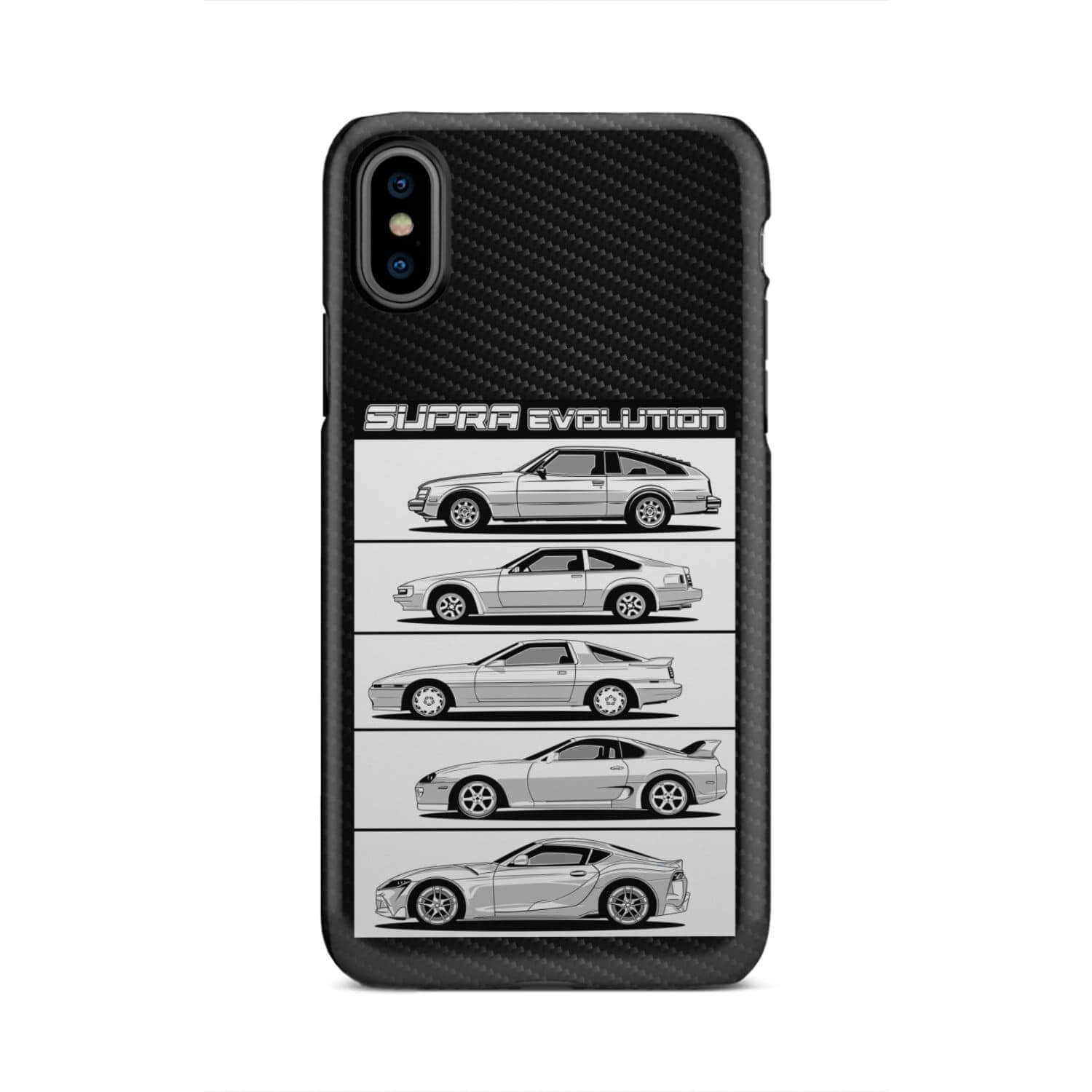 Supra Evolution A60 A70 A80 A90 Tough Phone Case | JDM Car Guy Gift
