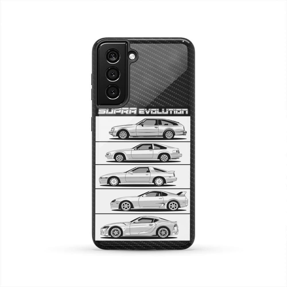 Supra Evolution A60 A70 A80 A90 Tough Phone Case | JDM Car Guy Gift