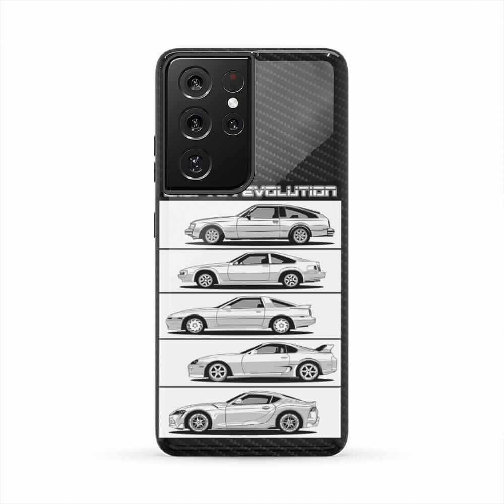 Supra Evolution A60 A70 A80 A90 Tough Phone Case | JDM Car Guy Gift