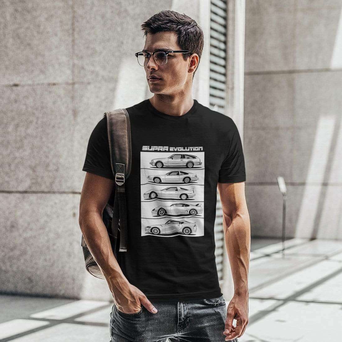 JDM Sports Car Generations Evolution T-Shirt