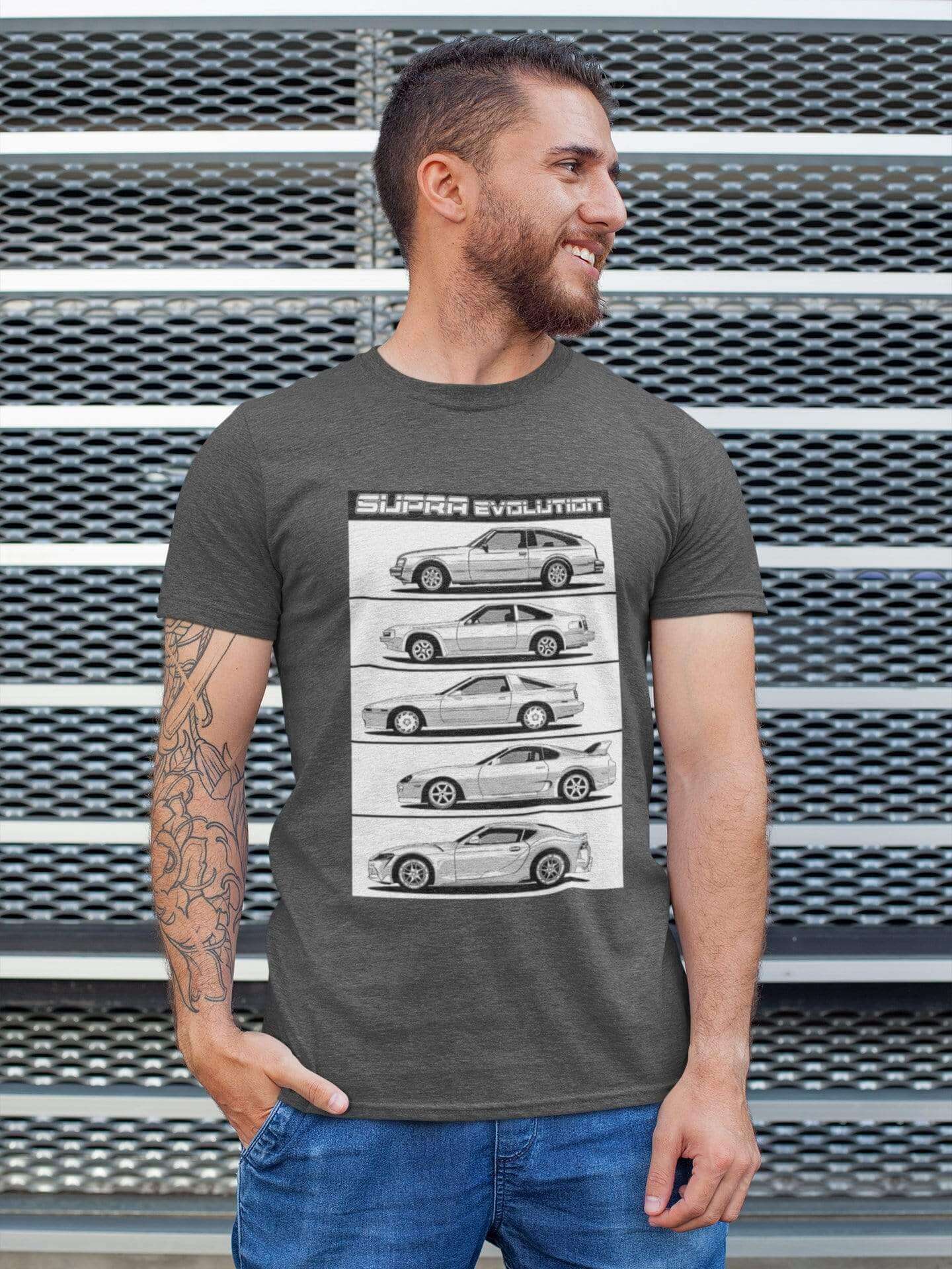 JDM Sports Car Generations Evolution T-Shirt