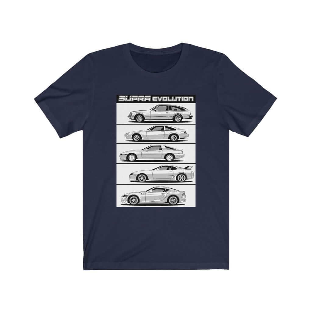 JDM Sports Car Generations Evolution T-Shirt