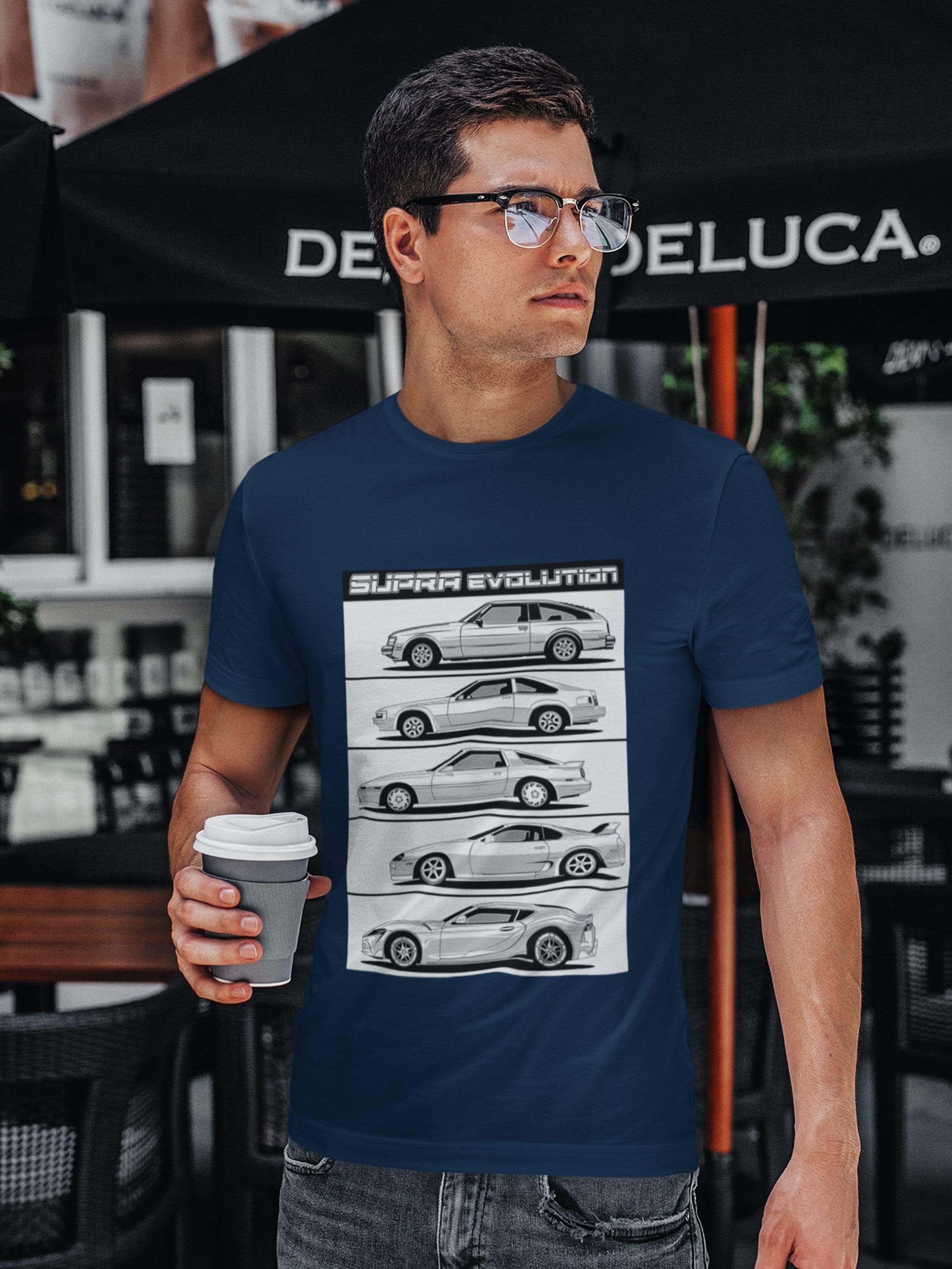 JDM Sports Car Generations Evolution T-Shirt